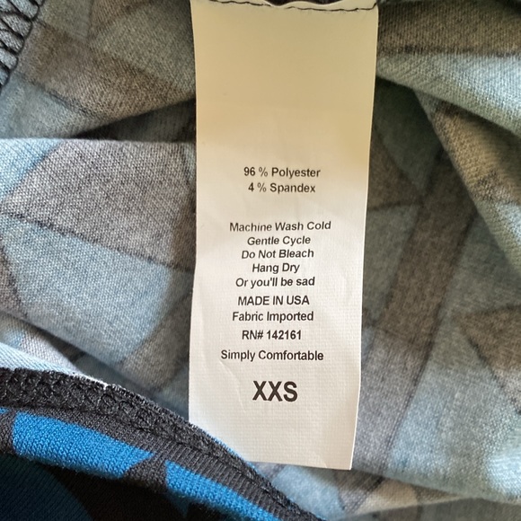 LuLaRoe “IRMA” HIGH-LOW TUNIC OVERSIZED TOP SIZE EXTRA EXTRA SMALL 🌟NWT🌟 - Picture 9 of 11